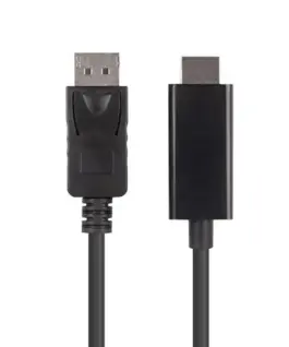 Alternative view of Lanberg кабел DisplayPort (M) V1.1 -> HDMI (M) 1m черен
