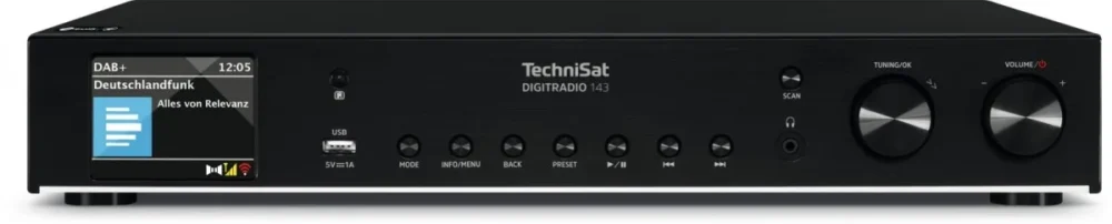 TechniSat Radio Digitradio 143 V3 черен