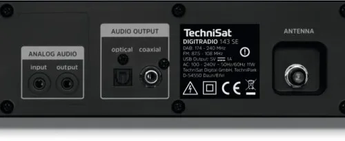 Alternative view of TechniSat Radio Digitradio 143 V3 черен