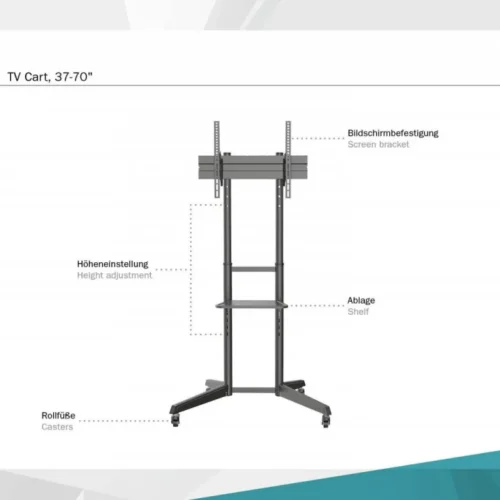 Digitus TV presentation cart DA-90447