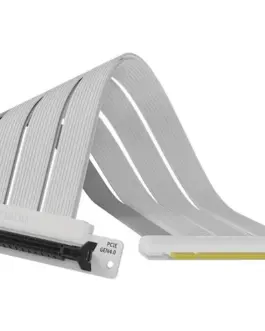 Alternative view of Cooler Master Riser PCI 4.0 x16 кабел 300mm бял