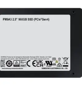 Alternative view of Samsung SSD PM9A3(U.2) MZQL2960HCJR-00W07
