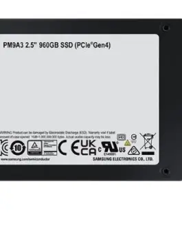 Alternative view of Samsung SSD PM9A3(U.2) MZQL2960HCJR-00W07