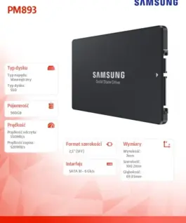 Alternative view of Samsung SSD DCT PM893 960GBMZ7L3960HCJR-00W07