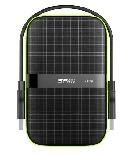 Silicon Power ARMOR A60 1TB USB 3.0 черен ARMOR Shock/Dust & Waterproof