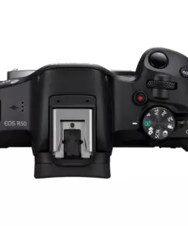 Alternative view of Canon Aparat bezlusterkowy EOS R50 Body черен 5811C003