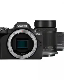 Alternative view of Canon Aparat bezlusterkowy EOS R50 черен + RF-S 18-45+ RF-S 55-210 5811C023