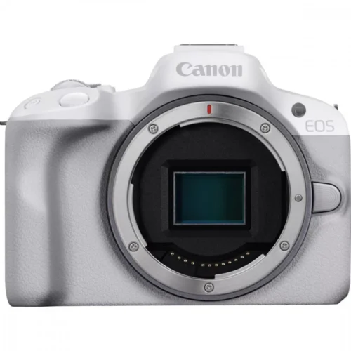 Alternative view of Canon Aparat bezlusterkowy EOS R50 biały + RF-S 18-45 IS STM 5812C013