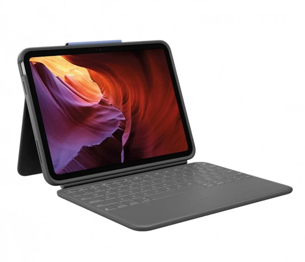 Logitech Case Rugged Folio for iPad 10th Gen Oxford US сив