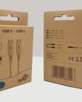 Alternative view of TB USB C - USB C кабел 1m. eco material 2.0 3A