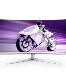 Philips Monitor 34 inches Evnia 34M2C8600 Curved QD OLED HDMIx2 DP USB-C HDR HAS Ambiglow