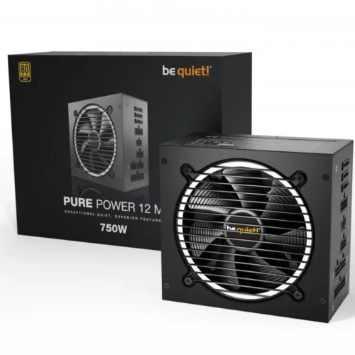 Be quiet! Pure Power 12M 750W ATX 3.0 GOLD PSU