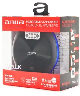 Alternative view of AIWA Discman PCD-810BL