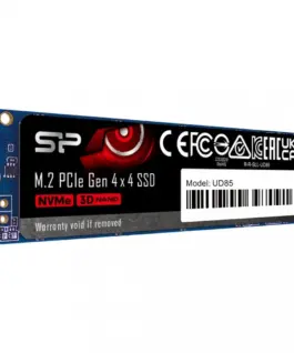 Silicon Power SSD drive UD85 500GB PCIe M.2 2280 NVMe Gen 4x4 3600/2400 MB/s