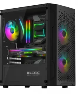 Logic Concept Компютър case Logic Aramis ARGB MINI USB 3.0