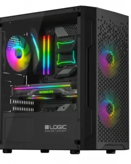 Logic Concept Компютър case Logic Aramis ARGB MINI USB 3.0