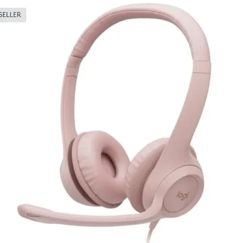 Logitech Headset H390 Rose 981-001281