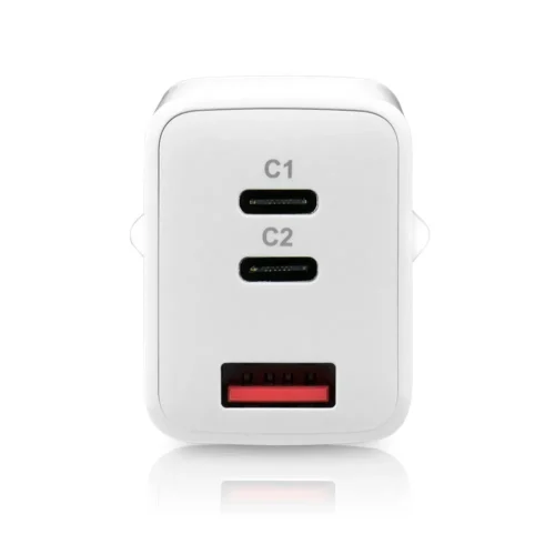 Alternative view of everActive зарядно USB/USB-C QC4+ 65W бял
