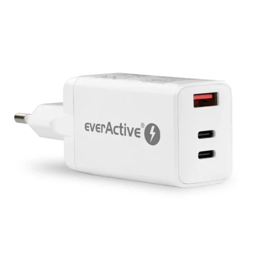 everActive зарядно USB/USB-C QC4+ 65W бял