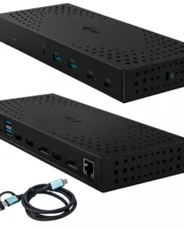 i-tec USB 3.0 / USB-C / Thunderbolt 3x 4K Docking Station Gen 2 + Power Delivery 100W