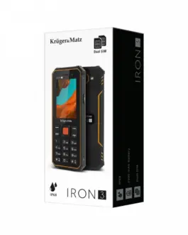 Alternative view of Kruger & Matz  Kruger & Matz mobile phone IRON 3