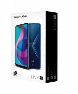 Alternative view of Kruger & Matz  Smartphone LIVE 9 blue