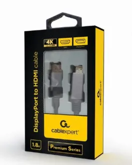 Gembird DisplayPort to HDMI cab le 1.8m