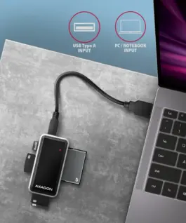 AXAGON AXAGON CRE-X1 External Mini Card Reader 5-slot