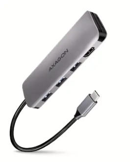 AXAGON AXAGON HMC-HCR3A Hub 3x USB-A SD/microSD + HDMI