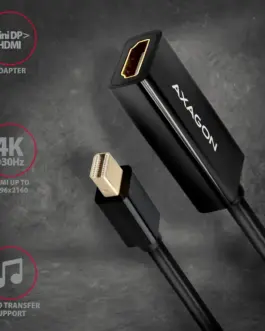Alternative view of AXAGON AXAGON RVDM-HI14N activ e адаптер MiniDP to HDM