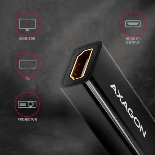 AXAGON AXAGON RVDM-HI14N activ e адаптер MiniDP to HDM
