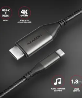 Alternative view of AXAGON AXAGON RVC-HI2MC USB-C to HDMI 2.0 адаптер 4K