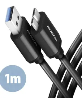 AXAGON AXAGON BUMM3-AM10AB cab le USB Micro-B USB-
