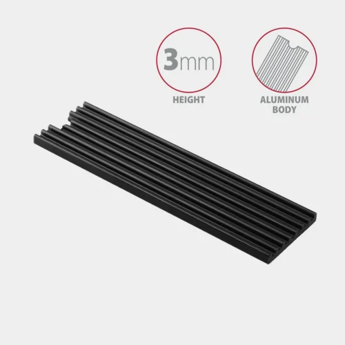AXAGON AXAGON CLR-M2L3 passive ALU heatsink height 3mm