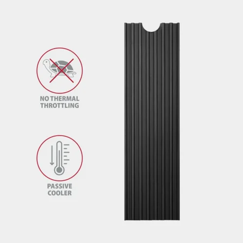 AXAGON AXAGON CLR-M2L3 passive ALU heatsink height 3mm