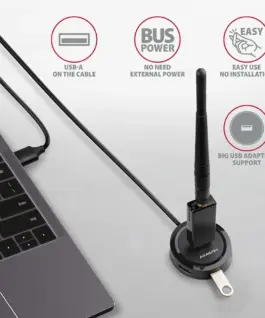 AXAGON AXAGON HUE-P1AL Hub 4-p ort USB 3.2 Gen 1 ROUND