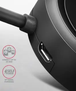 AXAGON AXAGON HUE-P1AL Hub 4-p ort USB 3.2 Gen 1 ROUND