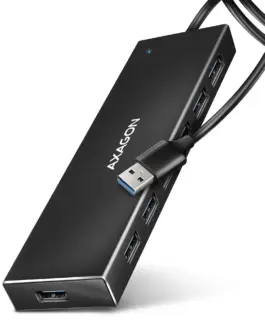 AXAGON AXAGON HUE-F7A HUB 7- port USB 3.2 Gen 1 ALU