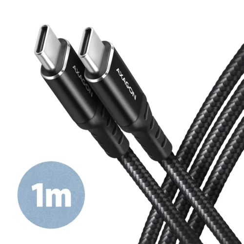 AXAGON AXAGON BUCM-CM10AB cabl e USB-C USB-C 1.0m