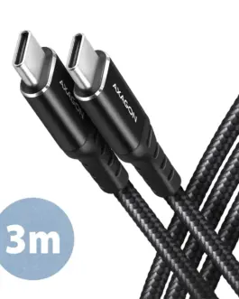 AXAGON AXAGON BUCM-CM30AB cabl e USB-C USB-C 3.0m