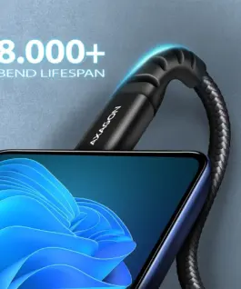 AXAGON AXAGON BUCM-CM30AB cabl e USB-C USB-C 3.0m