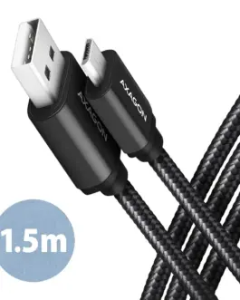 AXAGON AXAGON BUMM-AM15AB cabl e MicroUSB USB-A 1.