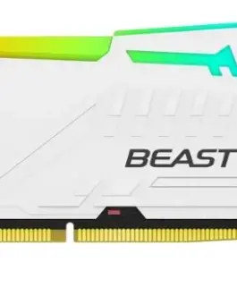 Alternative view of Kingston памет DDR5 Fury Beast RGB 32GB(2*16GB)/5200 CL40 бял