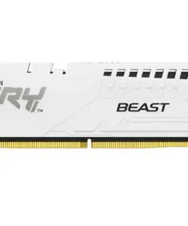 Kingston памет DDR5 Fury Beast 64GB(2*32GB)/5600Mhz CL36 бял