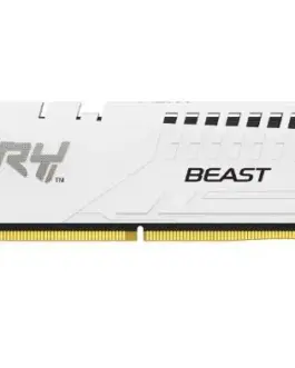 Kingston памет DDR5 Fury Beast 64GB(2*32GB)/5600Mhz CL36 бял