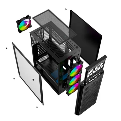 Alternative view of Gembird Компютър case gaming Fornax 400X