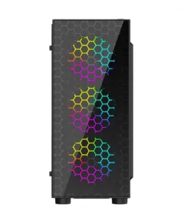 Gembird Компютър case gaming Fornax 500 черен