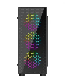 Gembird Компютър case gaming Fornax 500 черен