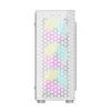 Gembird Компютър case gaming Fornax 500 бял