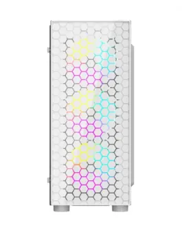 Gembird Компютър case gaming Fornax 500 бял